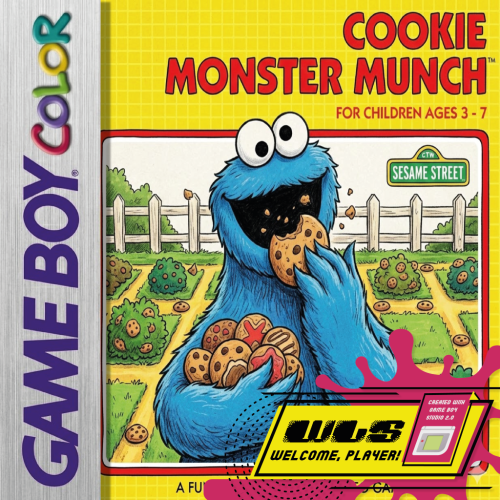 Cookie Monster Munch GBC WLSBOX-01 (Egyéni)